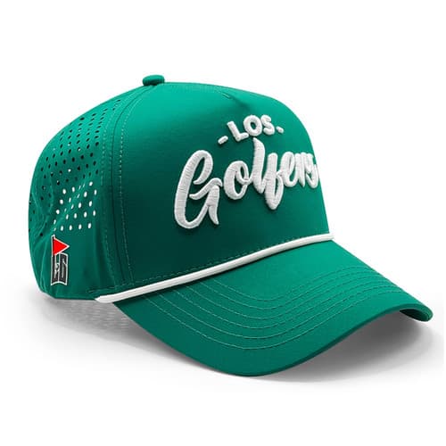 Los Golfers 3D Legacy Cap Green - Image 1