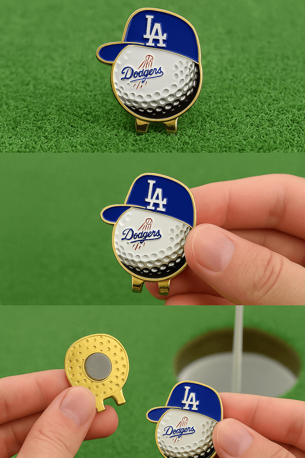 Dodgers Golf ball marker - Image 1