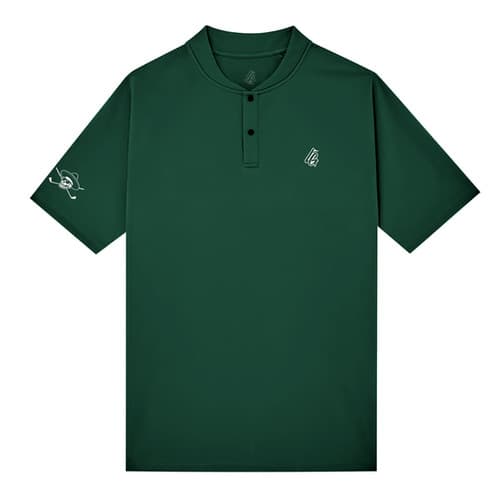 Los Golfers Icon Blade Collar Polo Green - Image 1