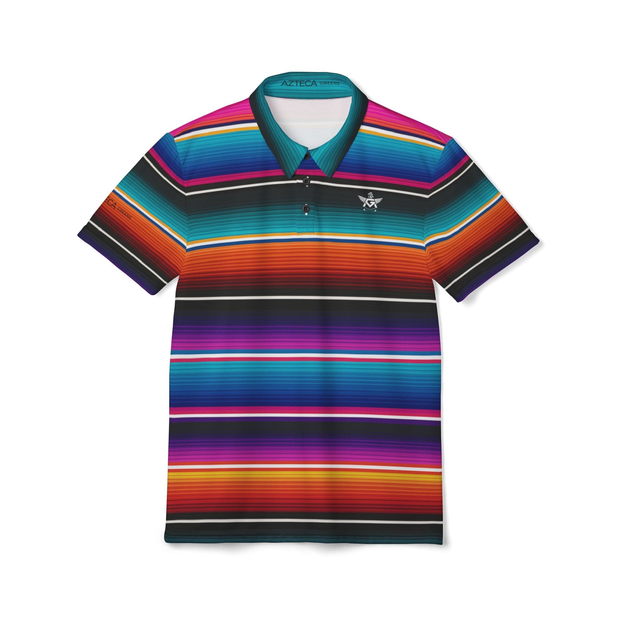 Fiesta Coral Serape Polo - Image 1